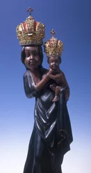 Beeldje van de Maagd Maria van Svatá Hora, c.1348