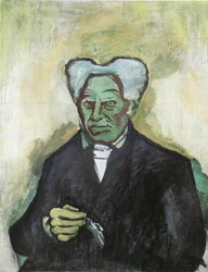 Portret van Arthur Schopenhauer, 1908