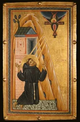 St. Franciscus ontvangt de stigmata, midden 13e eeuw