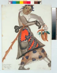 Kostuum voor de opera 