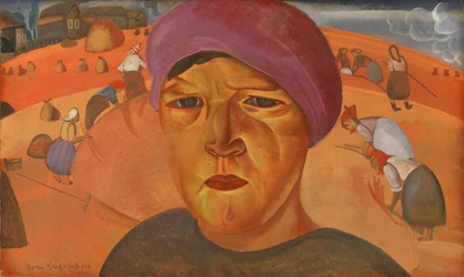 Russische Boerin Uit de serie Les Visages de Russie