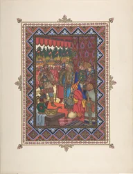 Illustratie voor het sprookje Marya Morevna, ca. 1925