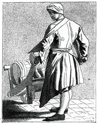 Reizende azijnfabrikant, 1737-1742