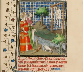 Polycrates Opgehangen, ca. 1413-1415