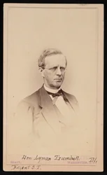 Portret van Lyman Trumbull 1813-1896, tussen 1862 en 1869
