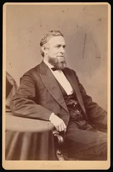 Portret van Schuyler Colfax 1823-1885, Voor 1885