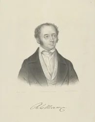 Portret van Adolph Bernhard Marx 1795-1866, ca. 1830-1840