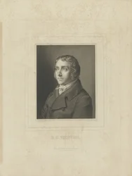 Portret van Barthold Georg Niebuhr 1776-1831, ca. 1830-1840