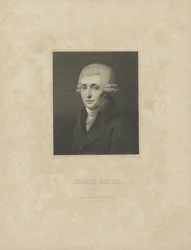 Portret van de componist Joseph Haydn 1732-1809, c. 1827