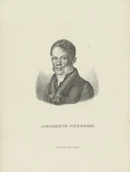 Portret van de pianist en componist Sigismund von Neukomm 1778-1858, c. 1830