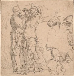 Capriccio Afgeleid van Salvator Rosa