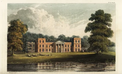 Clumber Park, Nottinghamshire, zetel van de Hertog van Newcastle
