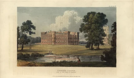 Enmore Castle, Somerset, zetel van de Graaf van Egmont