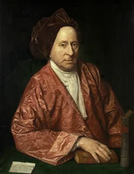 Portret van James Burgh, c.1755