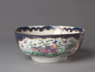 Punchkom, Worcester Porselein Fabriek, ca. 1770