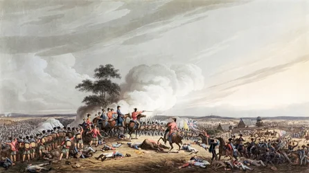 De Slag bij Waterloo, 18 juni