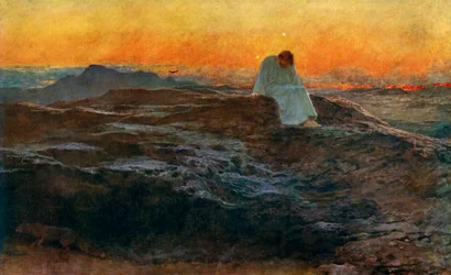 Christus in de wildernis, 1898, 1912