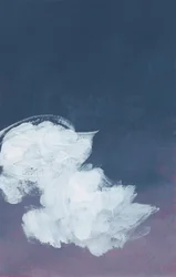 Indigo-nachtwolken