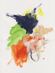 Levendige abstracte gebaren