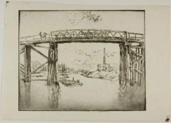 Chicago - Aken op de North Branch