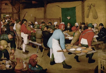 De boerenbruiloft, ca. 1568