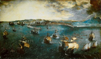 Uitzicht op de baai van Napels, ca. 1550-1565