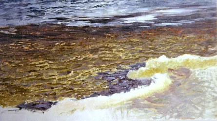 Stromend water