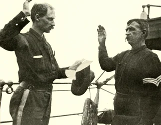 Luitenant Lewis herinschrijft Thomas Dixon, Spaans-Amerikaanse Oorlog, 19 juni 1898, 1899