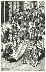 Illustratie voor The Cloister and The Hearth door Charles Reade