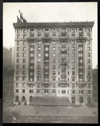 Hotel Woodstock op 127 West 43rd Street, New York, 1911 of 1912