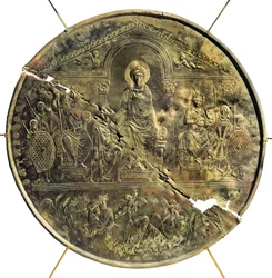 Missorium (grote zilveren schaal) van Theodosius I