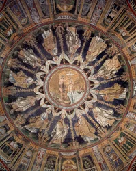 De apostelen (plafondmozaïek, 400-450)