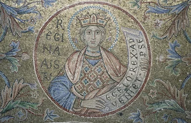 De Koningin van Sheba (detail)