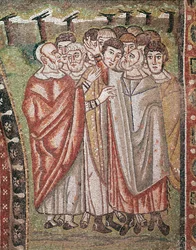 Leven van Mozes (mozaïek detail)