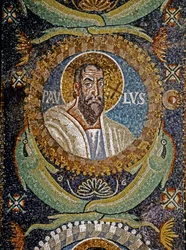 PAULUS: Byzantijns Mozaïek, 6e eeuw