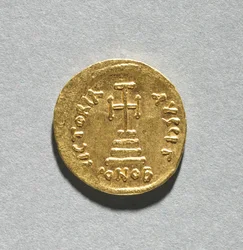 Solidus met Heraclius en zijn zoon Heraclius Constantijn