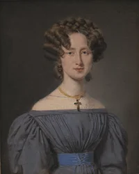 Cecilie Lønborg, getrouwd in 1830 met scheepsintendant Theodor Emil Ludvigsen