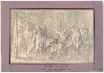 Richard Leeuwenhart. Scène uit de roman 