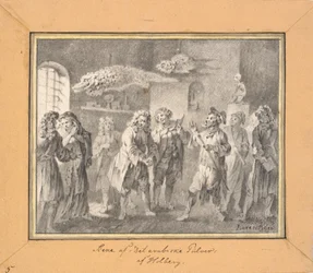 Scène uit Ludvig Holberg 