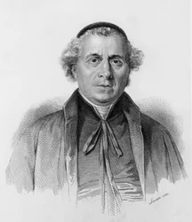 Portret van Gioacchino Ventura di Raulica (1792-1861), Italiaanse jezuïet, redenaar, patriot, filosoof en schrijver, gravure