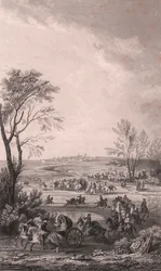 Inname van de stad Conde door Lodewijk XIV, 26 april