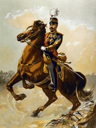 De keizer van Japan in 1904