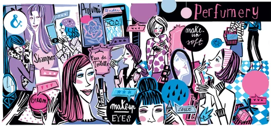 Parfumerie (inkt en digitaal)