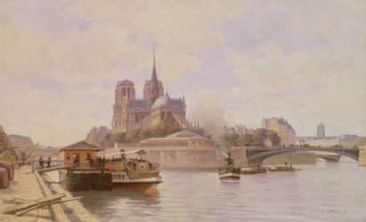 De Seine bij Notre Dame