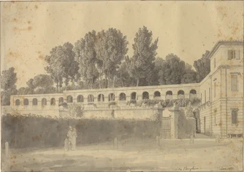 Casino del Muro Torto in de tuinen van Villa Borghese, Rome