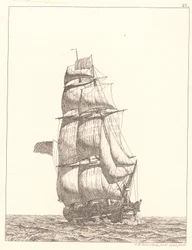 Een Noord-Amerikaanse brik