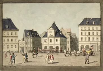 Kongens Nytorv met Hovedvagten