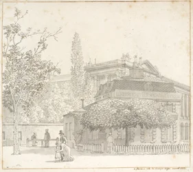 Restaurant Ledoyen bij Place de la Concorde nabij Champs-Élysées, Parijs