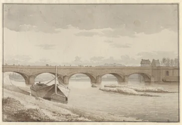Seinebrug bij Neuilly, Parijs, 13 mei 1812