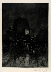 Regenachtige nacht, Madison Square